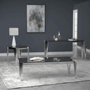 Rectangle Glass Top Sofa Table - Pearl Silver-Washburn's Home Furnishings