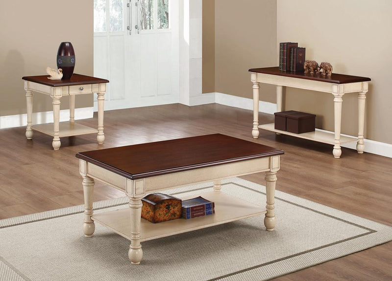 Rectangular Coffee Table - Brown-Washburn's Home Furnishings