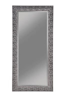 Rectangular Floor Mirror - Black-Washburn's Home Furnishings