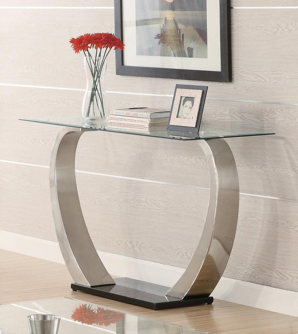Rectangular Sofa Table - Pearl Silver-Washburn's Home Furnishings
