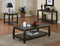 Rectangular Sofa Table With Lower Shelf - Brown-Washburn's Home Furnishings