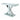 Reventlow - X-shaped Base Console Table - Pearl Silver-Washburn's Home Furnishings
