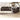 Ricmen - Walnut - PWR REC Loveseat/ADJ Headrest-Washburn's Home Furnishings