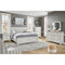 Robbinsdale - Antique White - King Sleigh Bed With 2 Storage Drawers-Washburn's Home Furnishings