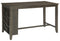 Rokane - Brown - Rect Counter Table W/storage-Washburn's Home Furnishings