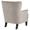 Romansque - Beige - Accent Chair - Bronze Finish-Washburn's Home Furnishings
