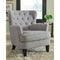 Romansque - Light Gray - Accent Chair-Washburn's Home Furnishings