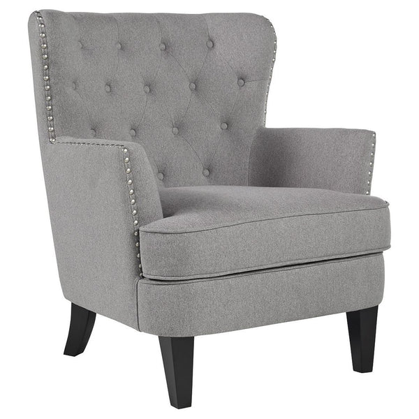 Romansque - Light Gray - Accent Chair-Washburn's Home Furnishings