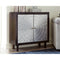 Ronlen - Brown/silver Finish - Accent Cabinet-Washburn's Home Furnishings