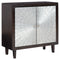 Ronlen - Brown/silver Finish - Accent Cabinet-Washburn's Home Furnishings