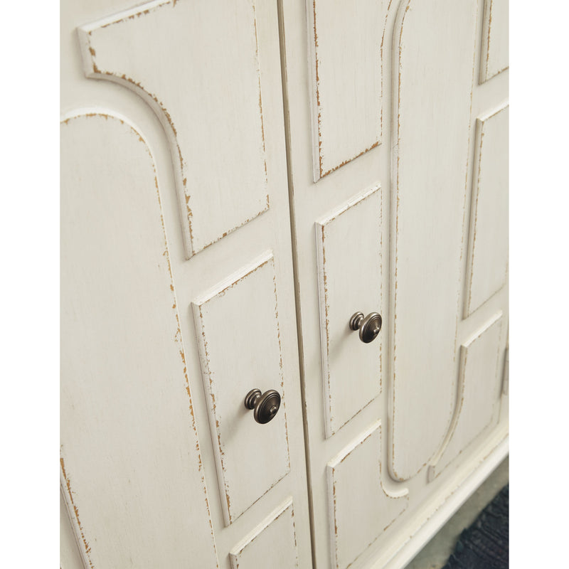 Roranville - Antique White - Accent Cabinet-Washburn's Home Furnishings