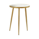 Round Accent Table - Yellow-Washburn's Home Furnishings