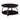 Round Coffee Table - Black-Washburn's Home Furnishings