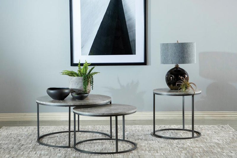 Round End Table - Gray-Washburn's Home Furnishings