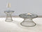 Round Glass Top Coffee Table - Pearl Silver-Washburn's Home Furnishings