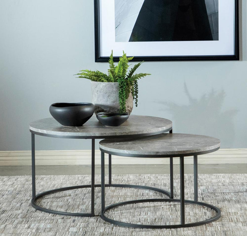 Round Table Set - Gray-Washburn's Home Furnishings