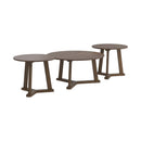 Round Table Set - Light Brown-Washburn's Home Furnishings