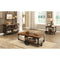 Roy - Coffee Table With Casters - Brown-Washburn's Home Furnishings