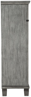 Russelyn - Gray - Five Drawer Chest-Washburn's Home Furnishings