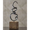 Ruthland - Black/brown - Sculpture-Washburn's Home Furnishings