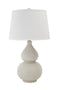 Saffi - Cream - Ceramic Table Lamp (1/cn)-Washburn's Home Furnishings