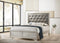 Salford - Queen Bed - Pearl Silver-Washburn's Home Furnishings