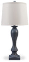 Samland - Gray Blue - Metal Table Lamp (2/cn)-Washburn's Home Furnishings