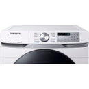 Samsung 4.5 cu. ft. Large Capacity Smart Front Load Washer with Super Speed Wash - White-Washburn's Home Furnishings
