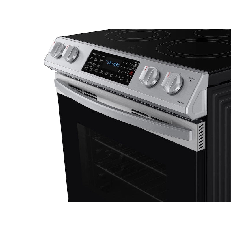 Samsung 6.3 cu. ft. Smart Slidein Electric Range with Convection in S