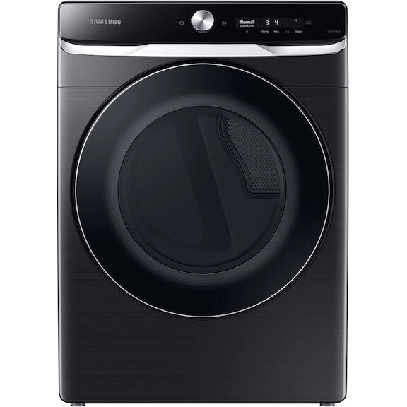 Samsung 7.5 cu. ft. Smart Dial Electric Dryer in Brushed Black-Washburn's Home Furnishings