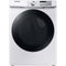 Samsung 7.5 cu. ft. Smart Electric Dryer with Steam Sanitize+ in White-Washburn's Home Furnishings