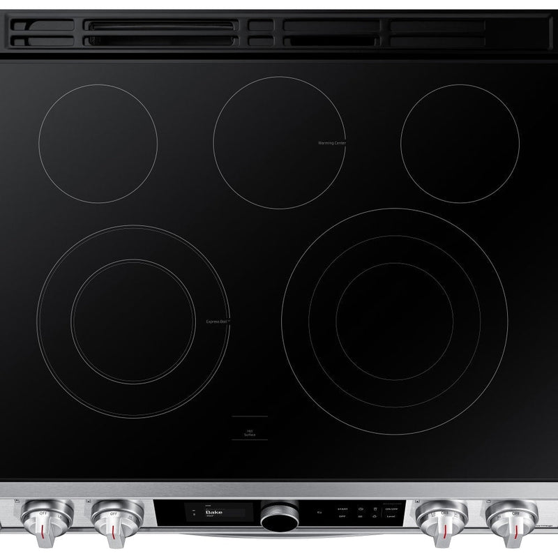 Samsung Slide-In Electric Range with Air Fry Convection Oven-Washburn's Home Furnishings