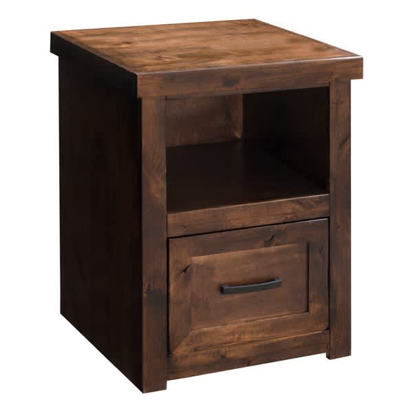Sausalito One Drawer File Cabinet in Whiskey-Washburn's Home Furnishings