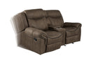 Sawyer Motion - Glider Loveseat - Light Brown-Washburn's Home Furnishings