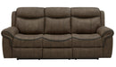 Sawyer Motion - Motion Sofa - Light Brown-Washburn's Home Furnishings