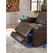 Screen Time - Walnut - Power Recliner-Washburn's Home Furnishings