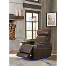 Screen Time - Walnut - Power Recliner-Washburn's Home Furnishings