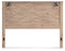 Senniberg - Light Brown - King Panel Headboard-Washburn's Home Furnishings