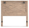 Senniberg - Light Brown - Queen Panel Headboard-Washburn's Home Furnishings