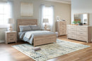 Senniberg - Light Brown/white - Dresser, Mirror-Washburn's Home Furnishings