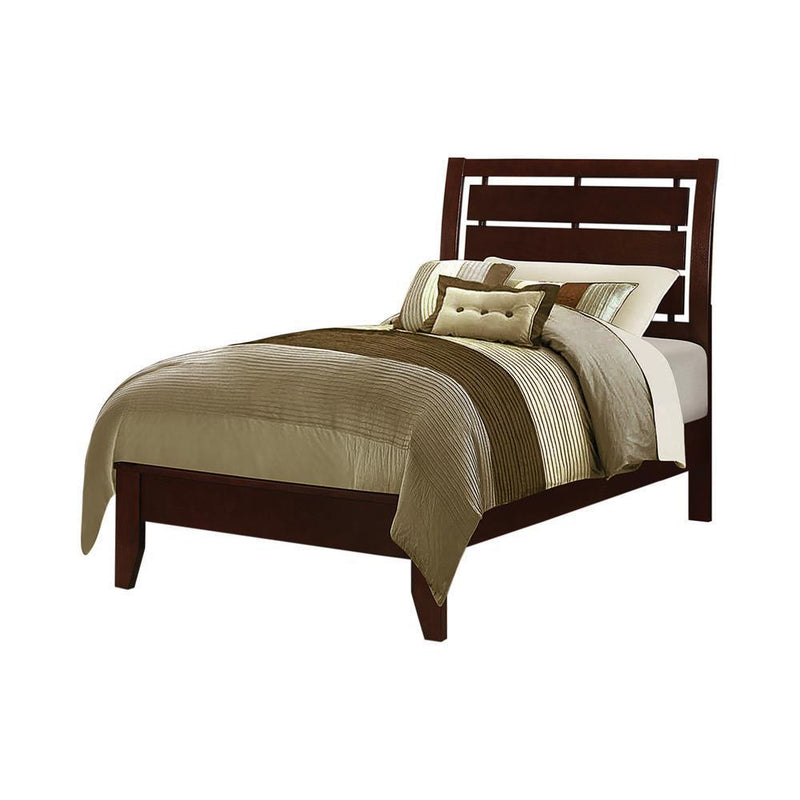 Serenity - Twin Bed - Brown-Washburn's Home Furnishings