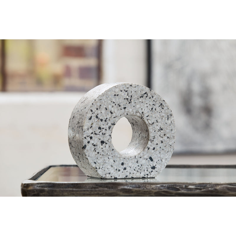 Setehen - Gray - Sculpture (2/cs) - Circular-Washburn's Home Furnishings