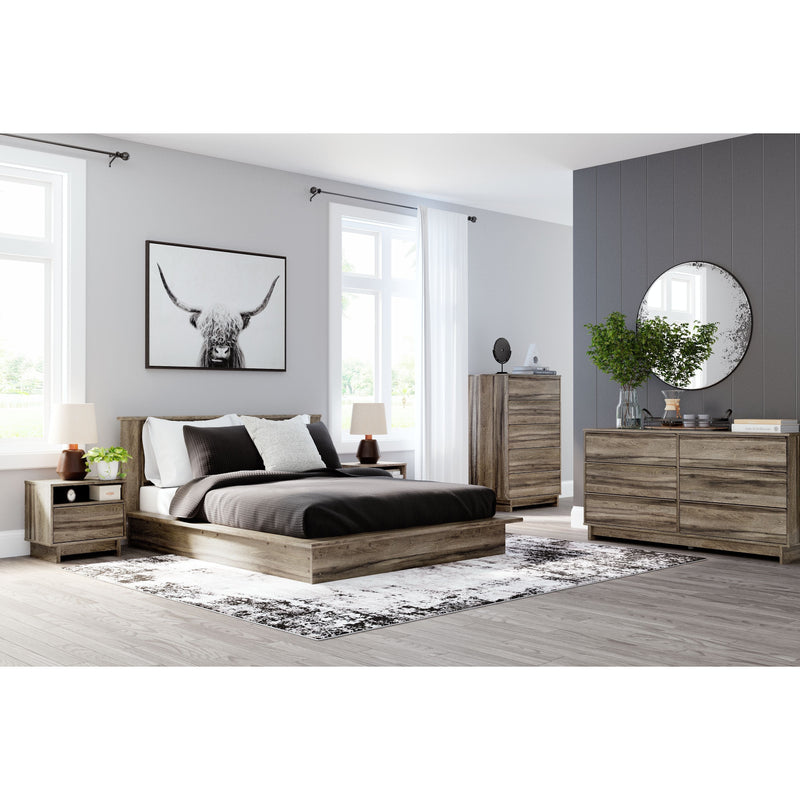 Shallifer - Brown - Full Panel Bed-Washburn's Home Furnishings