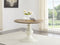 Shatayne - Antique Cream - Round Drm Pedestal Table Top-Washburn's Home Furnishings