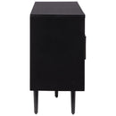 Shayland - Black/brown - Accent Cabinet-Washburn's Home Furnishings