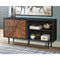 Shayland - Black/brown - Accent Cabinet-Washburn's Home Furnishings