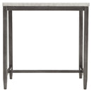 Shybourne - Gray/aged Bronze - Square End Table-Washburn's Home Furnishings