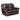 Sir Rawlinson Motion Collection - Glider Loveseat - Dark Brown-Washburn's Home Furnishings