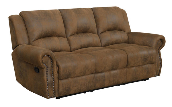 Sir Rawlinson Motion Collection - Motion Sofa - Buckskin Brown-Washburn's Home Furnishings