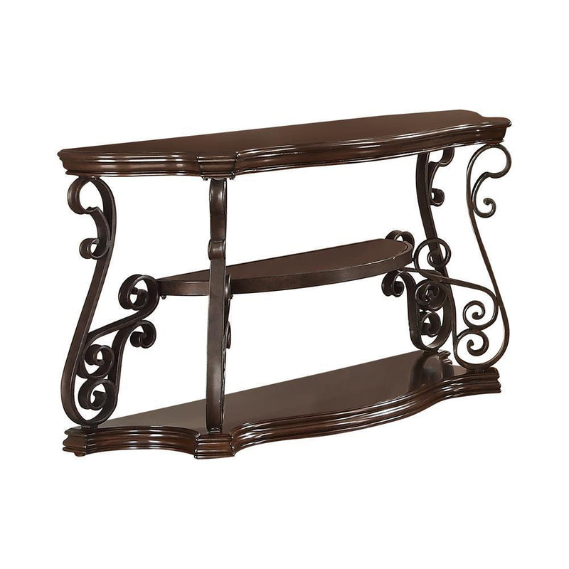 Sir Rawlinson - Sofa Table - Brown-Washburn's Home Furnishings